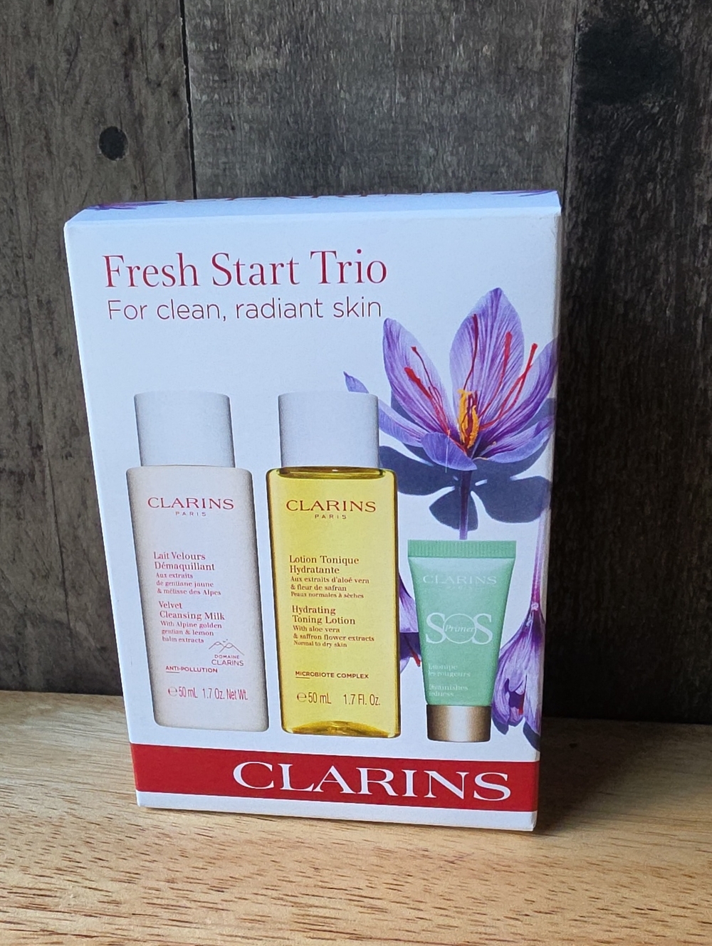 Clarins Fresh Start Trio